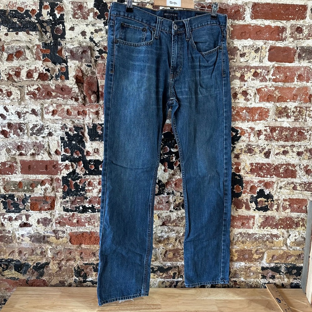 Bullhead Denim Co. Slim Straight Jeans Men's 32x32 Blue